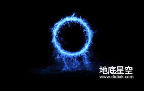 视频素材-传送门大型魔法团
