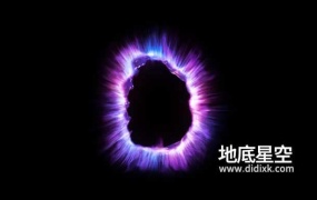 视频素材-传送门正面