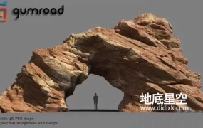 3D模型-石头岩石模型