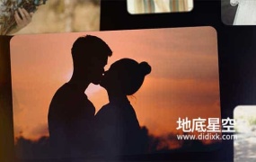 AE模板-个人专辑艺术相册模板
