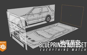 Blender插件-蓝图参考图片自动放置插件 Blueprint AutoSetup v1.2