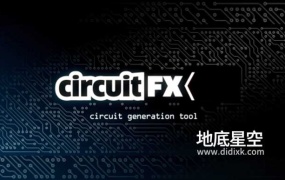 AE脚本-科技感电路板电流路线 Aescripts circuitFX V1.90