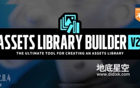 Blender插件-资产预设一键生成插件 Assets Library Builder v2.0.4