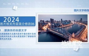 AE模板-简洁商务项目图文介绍
