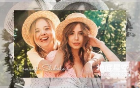 AE模板-唯美可爱的周年纪念日照片相册动画