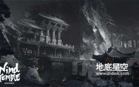 3D模型-黑神话悟空风格国风中式建筑佛像器皿装饰品等模型