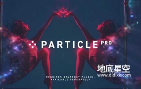 AE脚本-酷炫魔法粒子破碎消散汇聚特效生成器 Particle Pro V1.5.0+使用教程