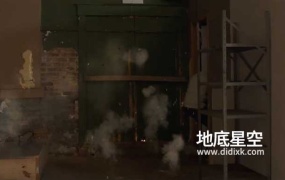 视频素材-45个4K枪战子弹击中目标混泥土灰尘飞扬动画