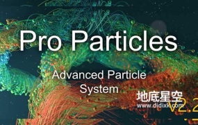 Blender插件-高级粒子特效动画 Pro Particles V2.2.0 – Geonodes Particle System