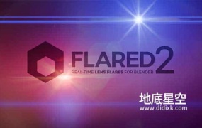 Blender插件-镜头光晕光效耀斑特效 Flared2 v0.62.038 – Cinematic Lens Flares In Real-Time
