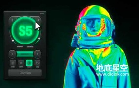 AE脚本-红外热成像夜视视觉效果生成器 Spectrum v1.0.2