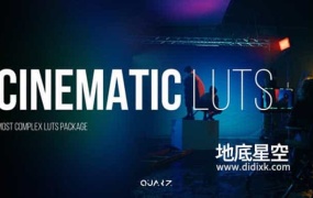 LUTs预设-100组电影大片风格视频调色预设