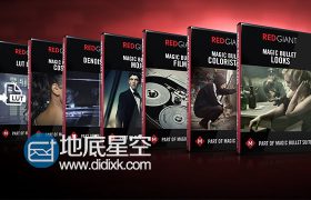 红巨人降噪磨皮调色插件套装 Red Giant Magic Bullet Suite v13.0.5 Win/Mac