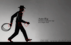 AE插件人物角色骨骼绑定脚本 Duik 15（Win/Mac） + 使用教程