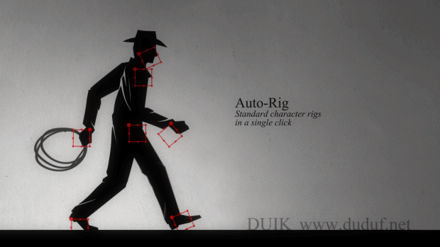 AE脚本：人物角色骨骼绑定脚本 Duduf Duik v15.52 Win/Mac +使用教程
