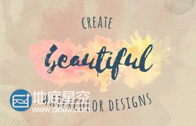 AE和PS脚本制作水墨水彩涂料喷漆艺术设计视频动画