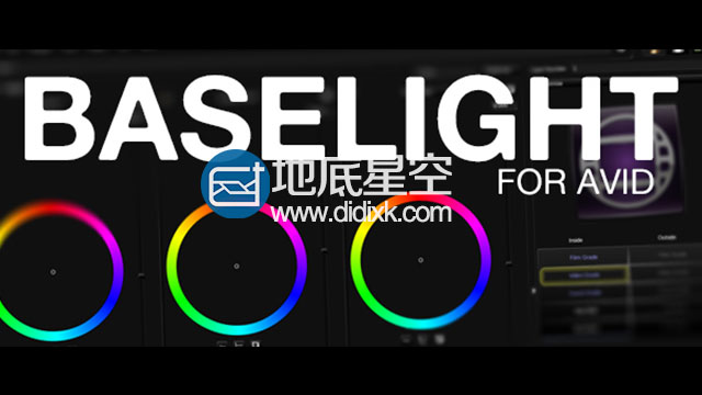 Avid专业电影级调色插件filmlight Baselight For Avid V5 1 10652 Mac