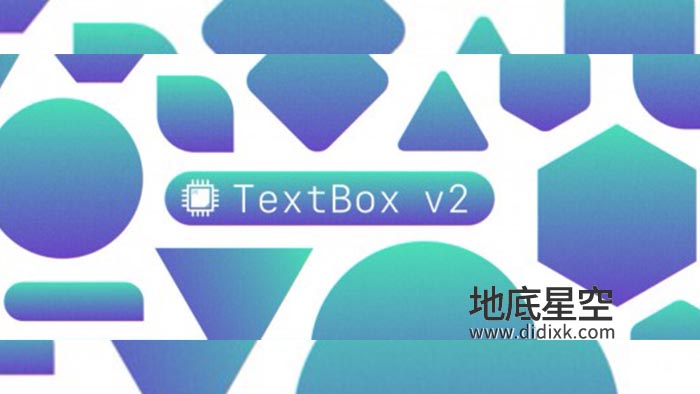 AE插件：图形遮罩文字标题动画 Aescripts TextBox 2 v1.0 Win/Mac