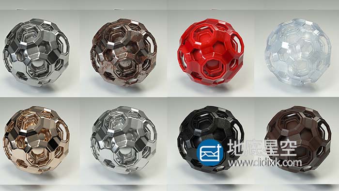 C4D工程-Octane材质球 Octane Materials export