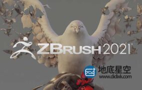 三维雕刻建模软件 ZBrush 2021 Win英文中文破解版