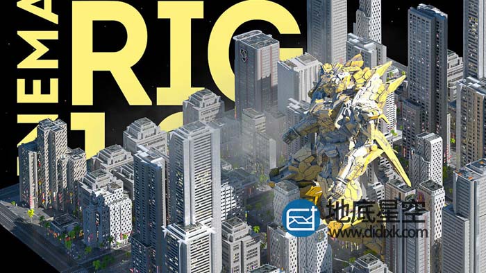 C4D插件-城市建筑程序化生成神器 C4d city Rig 1.7