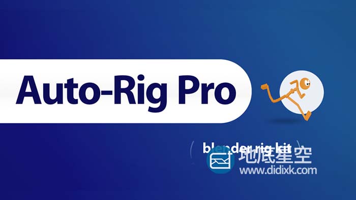 Blender插件-三维人物角色动作自动绑定工具 Auto-Rig Pro 3.64.11