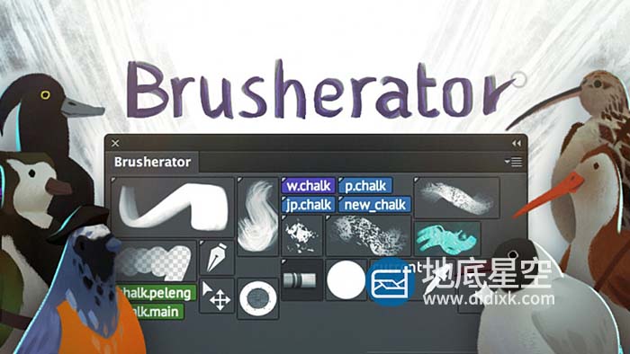 PS插件-笔刷制作管理插件 Brusherator 1.8