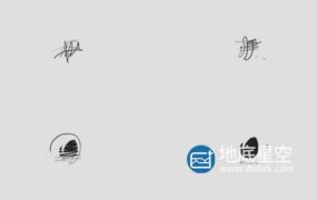 AE模板-简单手绘线条签名式标志logo展示图形动画 logoMinimal Drawing Logo