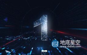 AE模板-震撼大气的三维倒计时片头动画