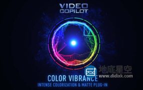 AE插件-快速染色着色插件 VideoCopilot Color Vibrance 1.0.6 Win/Mac版 含教程