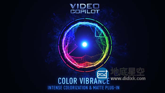 AE插件-快速染色着色插件VideoCopilot Color Vibrance 1.0.7