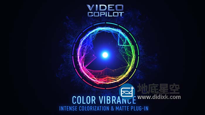 AE插件-快速染色着色插件VideoCopilot Color Vibrance 1.0.7