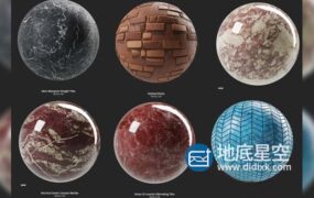 Substance预设-常用笔刷材质预设 Substance Source Project 24 – 66 Substances