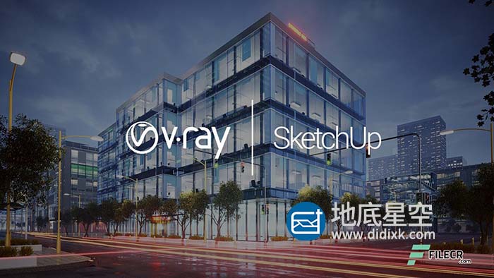 Sketchup Vray渲染器破解版 V-Ray 5.10.03 for SketchUp