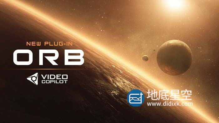 AE插件-三维星球特效插件VideoCopilot ORB v1.0.2