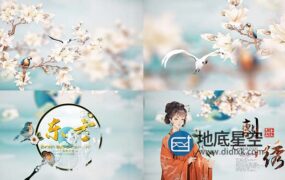 AE模板-简洁中国风复古传统刺绣文化