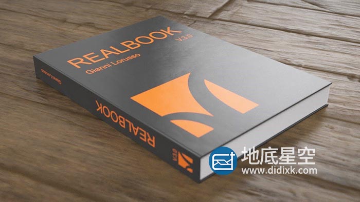 C4D插件-书本翻页预设 Realbook 3.1