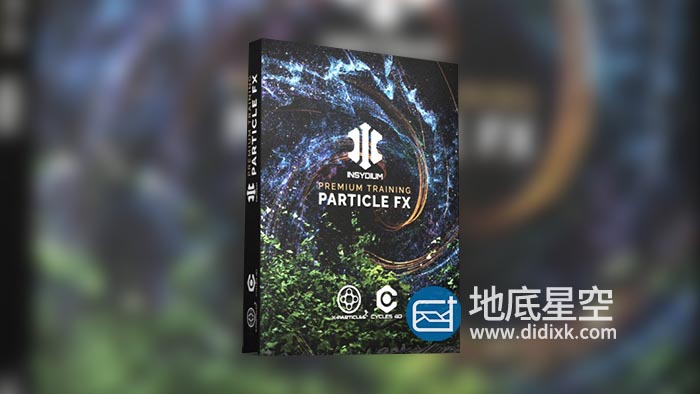 C4D教程-学习强大的X-Particle 4 XP粒子插件使用教程 INSYDIUM Premium Training – Particle FX