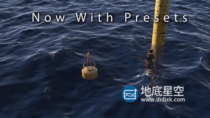 C4D预设-海洋预设 C4Depot Infinite Ocean 1.5.4