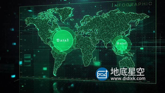 AE模板-科技感智能信息图表数据HUD片头展示 Smart 2