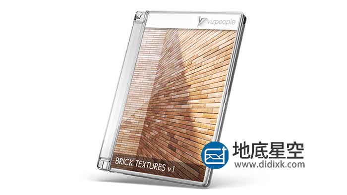 贴图素材-砖块墙面贴图材质 VizPeople – Brick Textures V1