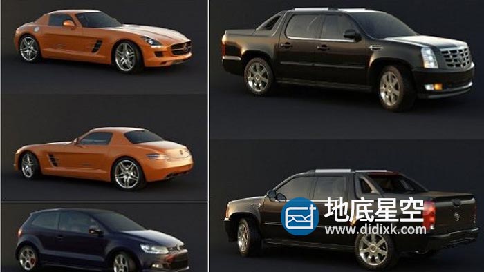 3D模型-汽车 Vargov Car 3D-Models Collection