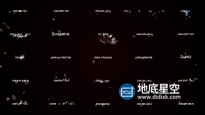 AE预设-100个文字缓入缓出动画预设 Text Animation Pack