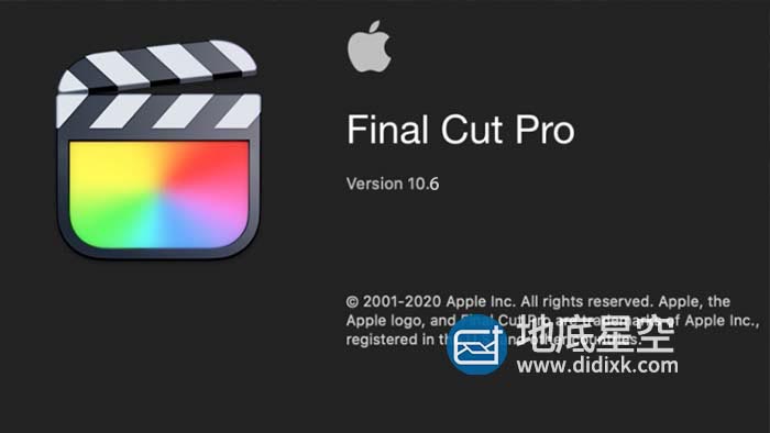 苹果视频剪辑FCPX软件 Final Cut Pro 10.6.9 Mac英/中文版