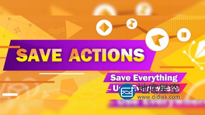 AE脚本-图层属性存储应用工具 Save Actions v1.3 + 使用教程