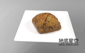 3D模型-面包模型