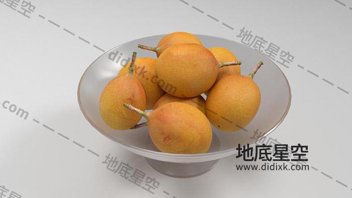 3D模型-水果柿子模型
