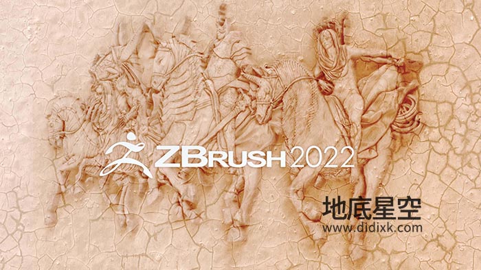 三维雕刻建模软件中文版/英文版 ZBrush 2022.0.3 Win