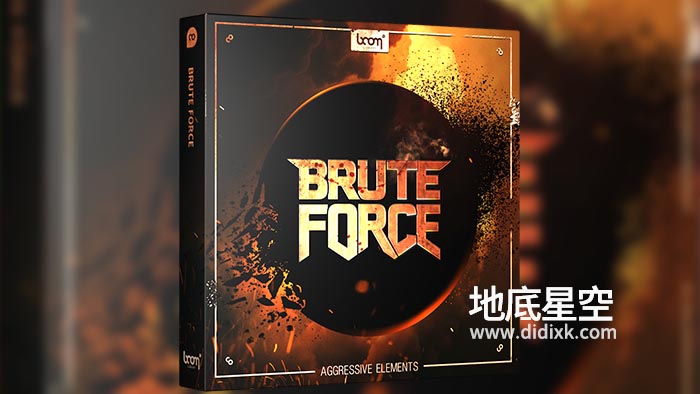 音效素材-1171种大气的激进力量冲击野蛮碰撞打击破碎转场音效