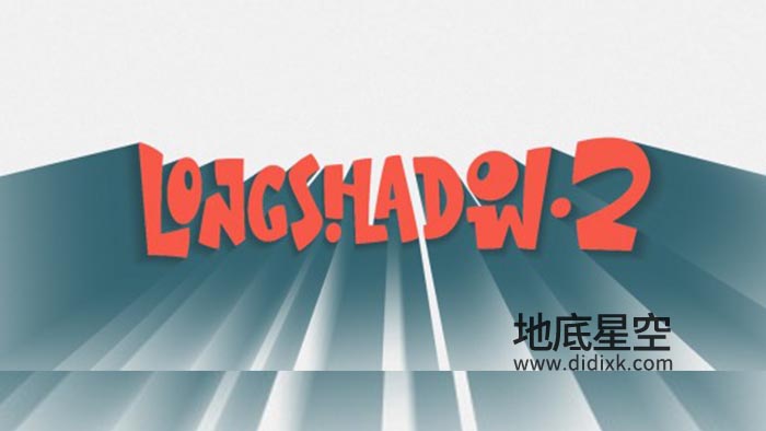 AE插件-长拖尾阴影投影特效 LongShadow 2 v1.0 Win